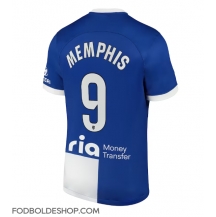 Atletico Madrid Memphis Depay #9 Udebanetrøje 2023-24 Kortærmet