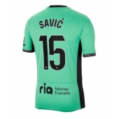 Atletico Madrid Stefan Savic #15 Tredjetrøje 2023-24 Kortærmet