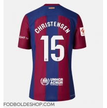 Barcelona Andreas Christensen #15 Hjemmebanetrøje Dame 2023-24 Kortærmet
