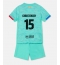 Barcelona Andreas Christensen #15 Tredjetrøje Børn 2023-24 Kortærmet (+ Korte bukser)