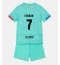 Barcelona Ferran Torres #7 Tredjetrøje Børn 2023-24 Kortærmet (+ Korte bukser)