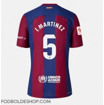 Barcelona Inigo Martinez #5 Hjemmebanetrøje Dame 2023-24 Kortærmet