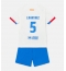 Barcelona Inigo Martinez #5 Udebanetrøje Børn 2023-24 Kortærmet (+ Korte bukser)