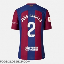 Barcelona Joao Cancelo #2 Hjemmebanetrøje Dame 2023-24 Kortærmet