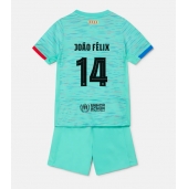 Barcelona Joao Felix #14 Tredjetrøje Børn 2023-24 Kortærmet (+ Korte bukser)