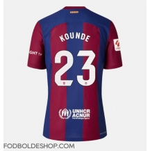 Barcelona Jules Kounde #23 Hjemmebanetrøje Dame 2023-24 Kortærmet