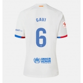 Barcelona Paez Gavi #6 Udebanetrøje Dame 2023-24 Kortærmet