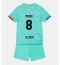 Barcelona Pedri Gonzalez #8 Tredjetrøje Børn 2023-24 Kortærmet (+ Korte bukser)