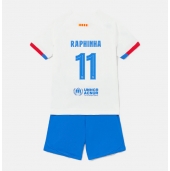 Barcelona Raphinha Belloli #11 Udebanetrøje Børn 2023-24 Kortærmet (+ Korte bukser)