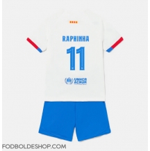 Barcelona Raphinha Belloli #11 Udebanetrøje Børn 2023-24 Kortærmet (+ Korte bukser)