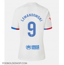 Barcelona Robert Lewandowski #9 Udebanetrøje Dame 2023-24 Kortærmet