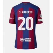 Barcelona Sergi Roberto #20 Hjemmebanetrøje 2023-24 Kortærmet