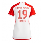 Bayern Munich Alphonso Davies #19 Hjemmebanetrøje Dame 2023-24 Kortærmet