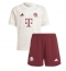 Bayern Munich Alphonso Davies #19 Tredjetrøje Børn 2023-24 Kortærmet (+ Korte bukser)