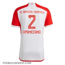 Bayern Munich Dayot Upamecano #2 Hjemmebanetrøje 2023-24 Kortærmet