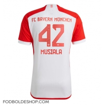Bayern Munich Jamal Musiala #42 Hjemmebanetrøje 2023-24 Kortærmet