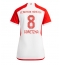 Bayern Munich Leon Goretzka #8 Hjemmebanetrøje Dame 2023-24 Kortærmet