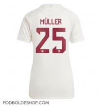 Bayern Munich Thomas Muller #25 Tredjetrøje Dame 2023-24 Kortærmet