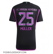 Bayern Munich Thomas Muller #25 Udebanetrøje 2023-24 Kortærmet