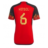 Belgien Axel Witsel #6 Hjemmebanetrøje VM 2022 Kortærmet