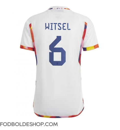 Belgien Axel Witsel #6 Udebanetrøje VM 2022 Kortærmet