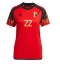 Belgien Charles De Ketelaere #22 Hjemmebanetrøje Dame VM 2022 Kortærmet
