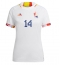 Belgien Dries Mertens #14 Udebanetrøje Dame VM 2022 Kortærmet