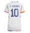 Belgien Eden Hazard #10 Udebanetrøje Dame VM 2022 Kortærmet