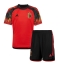 Belgien Hjemmebanetrøje Børn VM 2022 Kortærmet (+ Korte bukser)