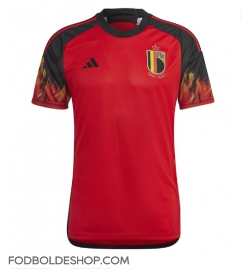 Belgien Hjemmebanetrøje VM 2022 Kortærmet