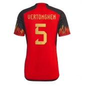 Belgien Jan Vertonghen #5 Hjemmebanetrøje VM 2022 Kortærmet