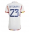 Belgien Michy Batshuayi #23 Udebanetrøje VM 2022 Kortærmet