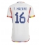 Belgien Thorgan Hazard #16 Udebanetrøje VM 2022 Kortærmet