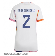 Belgien Toby Alderweireld #2 Udebanetrøje Dame VM 2022 Kortærmet