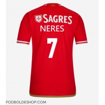 Benfica David Neres #7 Hjemmebanetrøje 2023-24 Kortærmet