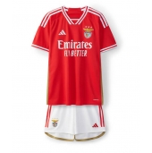 Benfica Hjemmebanetrøje Børn 2023-24 Kortærmet (+ Korte bukser)
