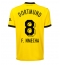 Borussia Dortmund Felix Nmecha #8 Hjemmebanetrøje 2023-24 Kortærmet