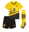 Borussia Dortmund Giovanni Reyna #7 Hjemmebanetrøje Børn 2023-24 Kortærmet (+ Korte bukser)
