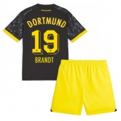 Borussia Dortmund Julian Brandt #19 Udebanetrøje Børn 2023-24 Kortærmet (+ Korte bukser)