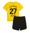 Borussia Dortmund Karim Adeyemi #27 Hjemmebanetrøje Børn 2023-24 Kortærmet (+ Korte bukser)