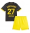 Borussia Dortmund Karim Adeyemi #27 Udebanetrøje Børn 2023-24 Kortærmet (+ Korte bukser)