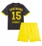 Borussia Dortmund Mats Hummels #15 Udebanetrøje Børn 2023-24 Kortærmet (+ Korte bukser)