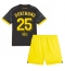 Borussia Dortmund Niklas Sule #25 Udebanetrøje Børn 2023-24 Kortærmet (+ Korte bukser)