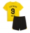 Borussia Dortmund Sebastien Haller #9 Hjemmebanetrøje Børn 2023-24 Kortærmet (+ Korte bukser)