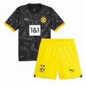 Borussia Dortmund Udebanetrøje Børn 2023-24 Kortærmet (+ Korte bukser)
