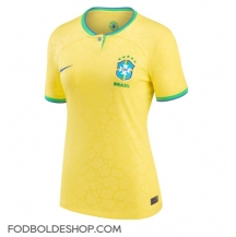 Brasilien Hjemmebanetrøje Dame VM 2022 Kortærmet