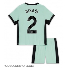 Chelsea Axel Disasi #2 Tredjetrøje Børn 2023-24 Kortærmet (+ Korte bukser)