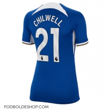 Chelsea Ben Chilwell #21 Hjemmebanetrøje Dame 2023-24 Kortærmet