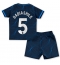 Chelsea Benoit Badiashile #5 Udebanetrøje Børn 2023-24 Kortærmet (+ Korte bukser)