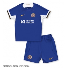 Chelsea Hjemmebanetrøje Børn 2023-24 Kortærmet (+ Korte bukser)